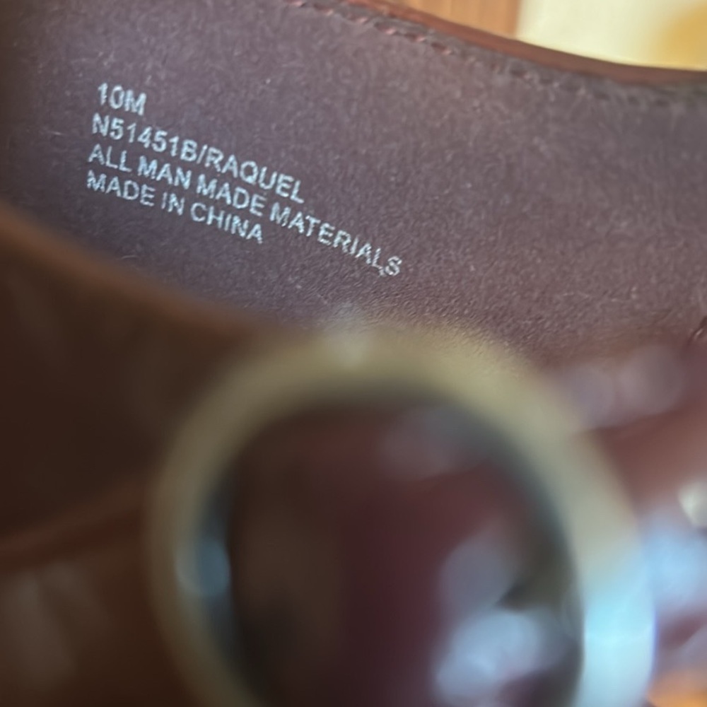 Seychelles Red Mary Jane Ankle Strap Chunky Block Heel Faux Leather Raquel Sz 10 - Picture 6 of 6